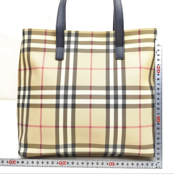 Burberry Coated Canvas Tote - Picture 2 of 8